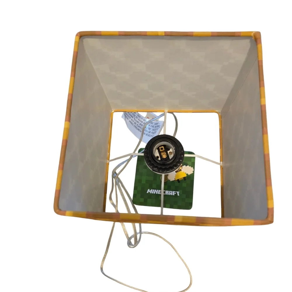 Minecraft Bee Honeycomb Desk Lamp - Picture 3 of 6